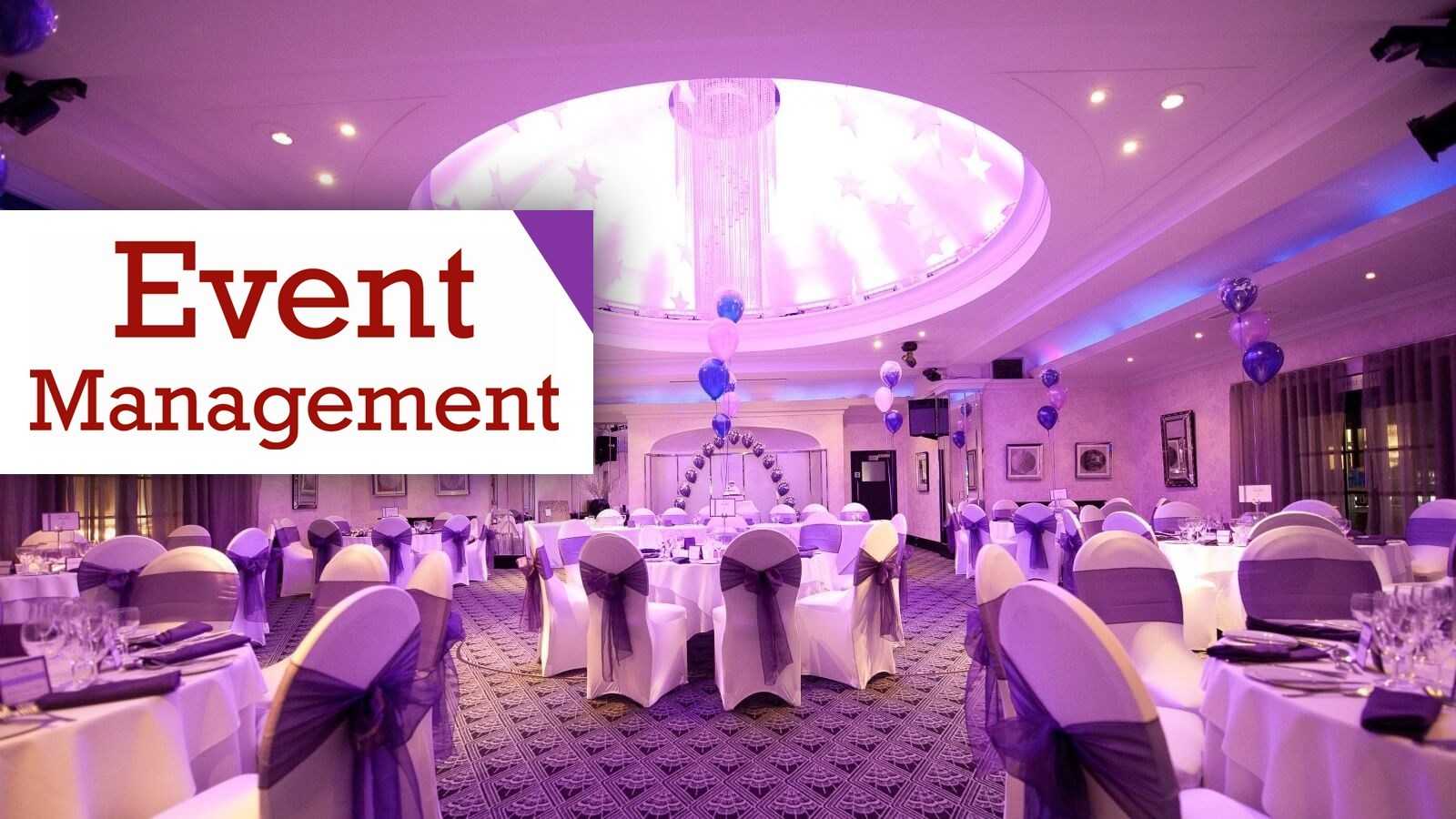 What does an event management company do?